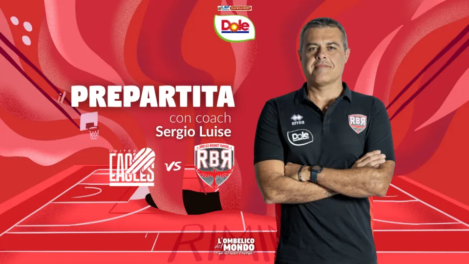 Sergio Luise, viceallenatore della Dole Basket Rimini