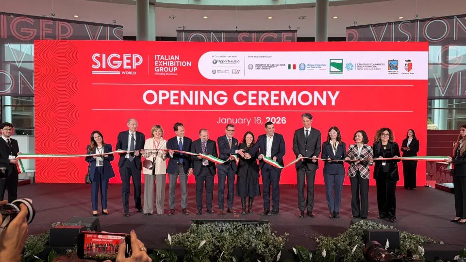 Sigep, l'inaugurazione