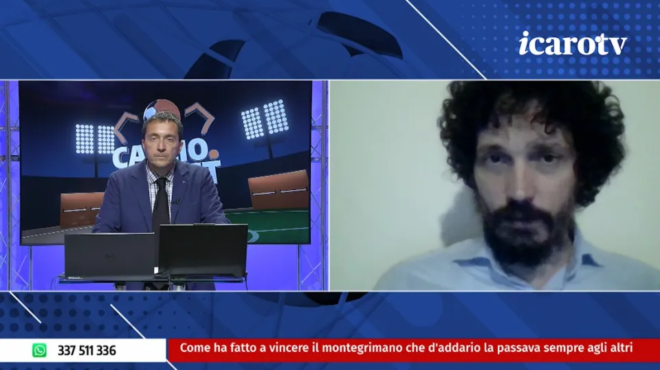 Simone Alberici in collegamento