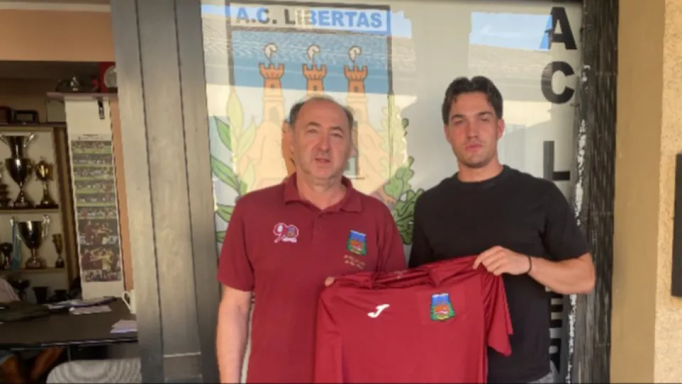 Socciarelli con il presidente Agarici