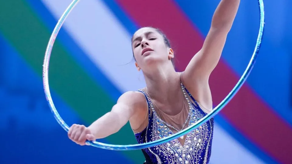 Sofia Raffaeli, medaglia di bronzo olimpica ai Giochi di Parigi 2024 (©Simone Ferraro/Federazione Ginnastica d’Italia)