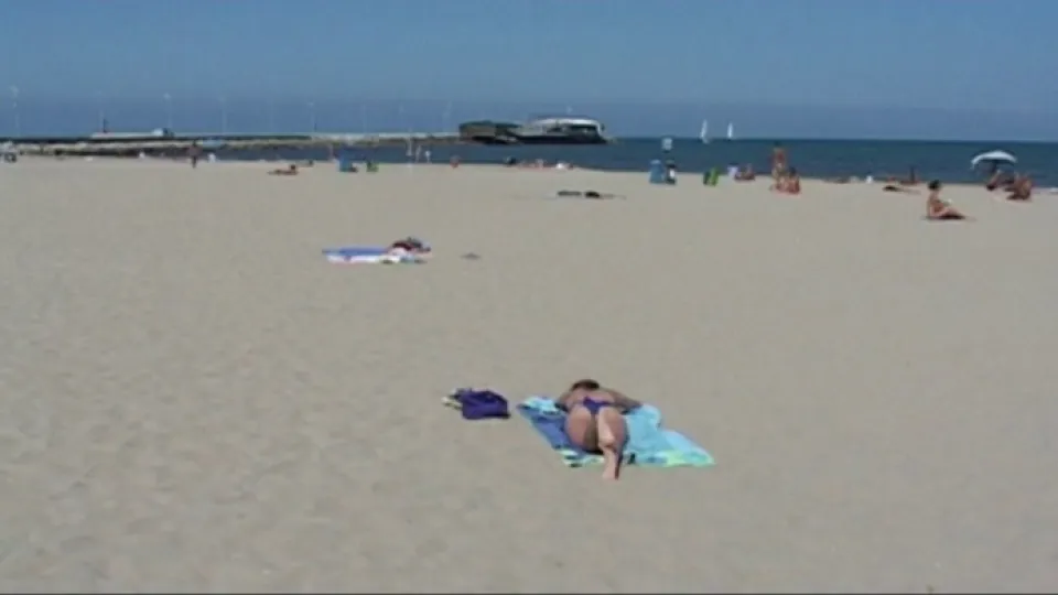 spiaggia a settembre (@newsrimini)