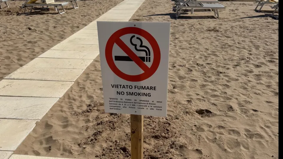 Spiaggia di Rimini Smoke-free