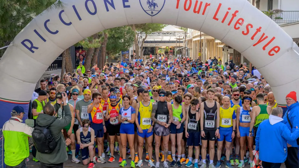 Subito prima dello start (archivio)