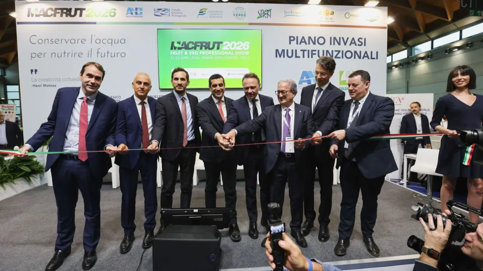 Taglio del nastro al Macfrut