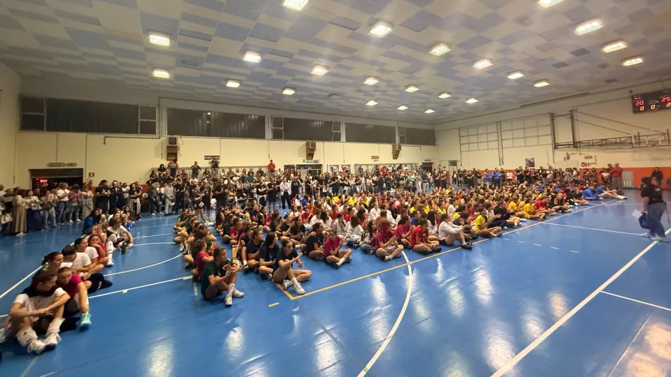 Tutte le squadre riunite alla palestra “Flavia Casadei"