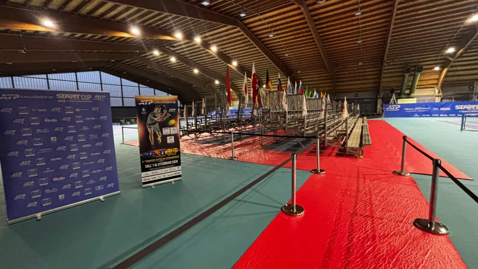 Tutto pronto per l'inizio del torneo