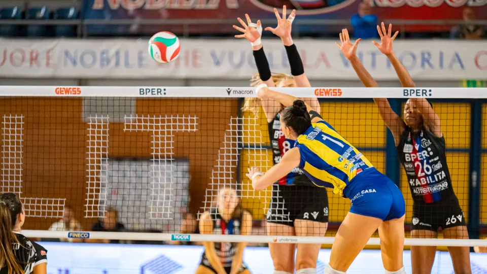 Un attacco di Serena Ortolani (Foto @Pietro Masini)