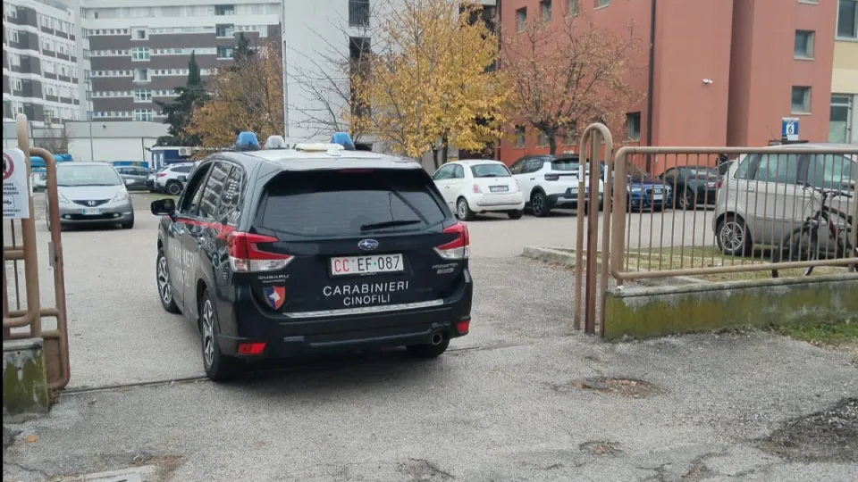 un controllo dei Carabinieri