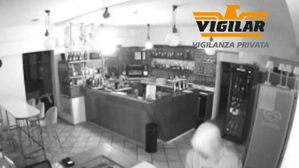 un fotogramma dell'intrusione