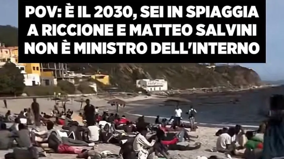 un frame del video