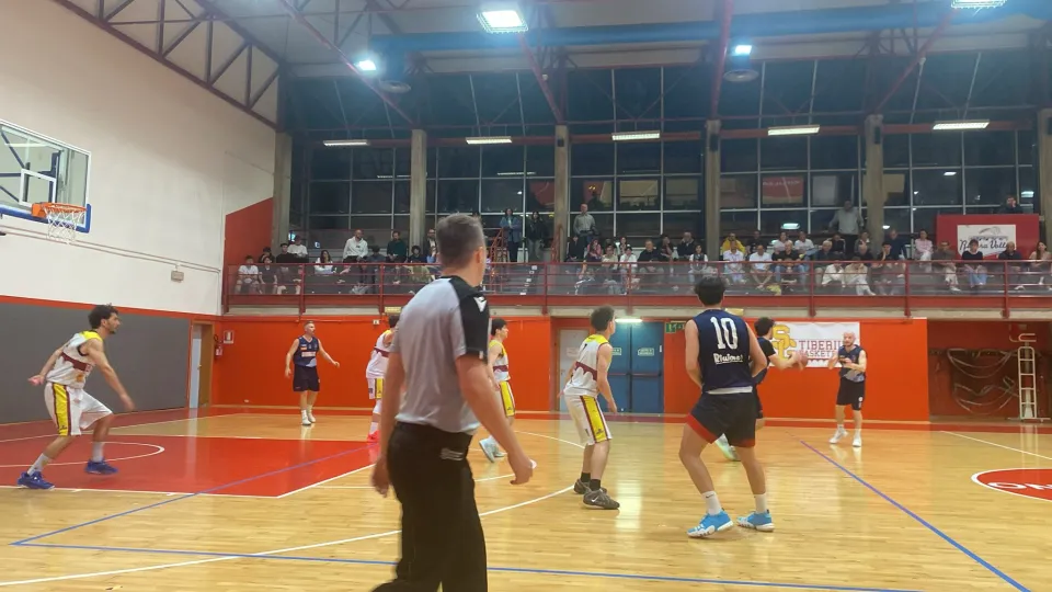 Un momento del derby