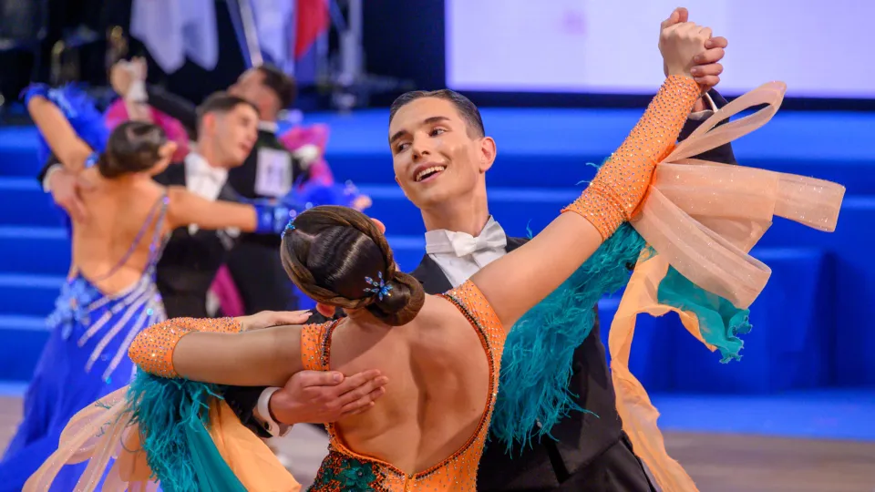 Un momento della competizione