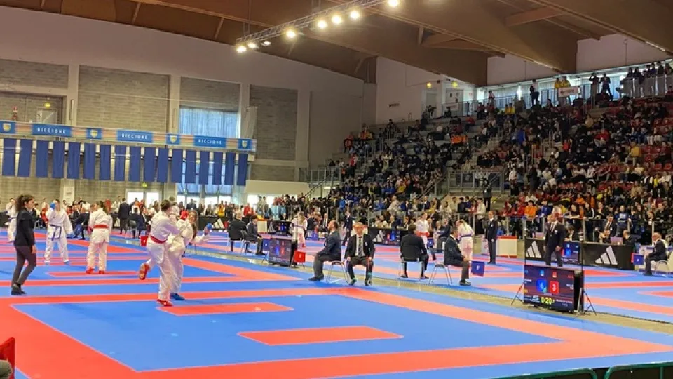 Un momento della manifestazione al PlayHall