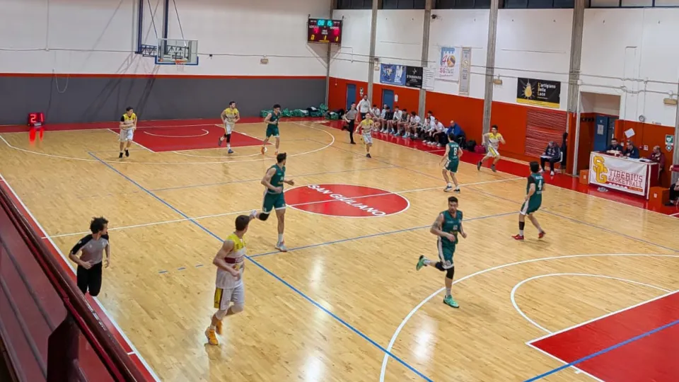 Un momento della partita