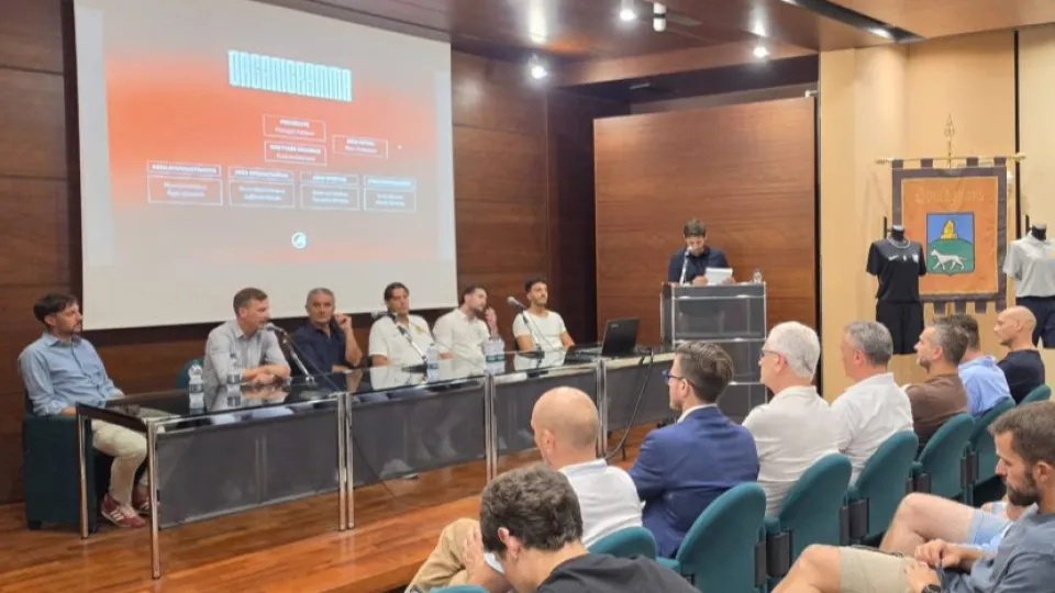 Un momento della presentazione