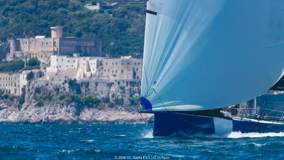 Un momento della regata