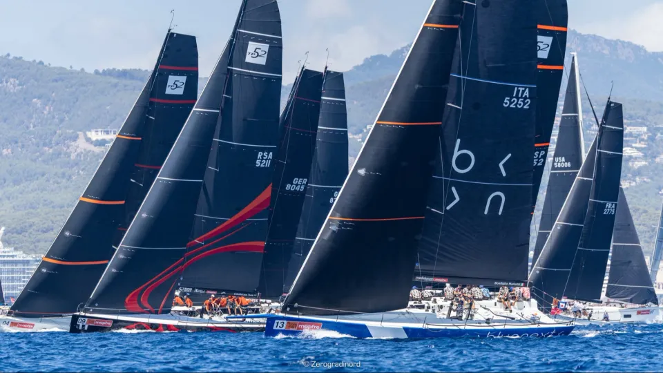 Un momento della regata