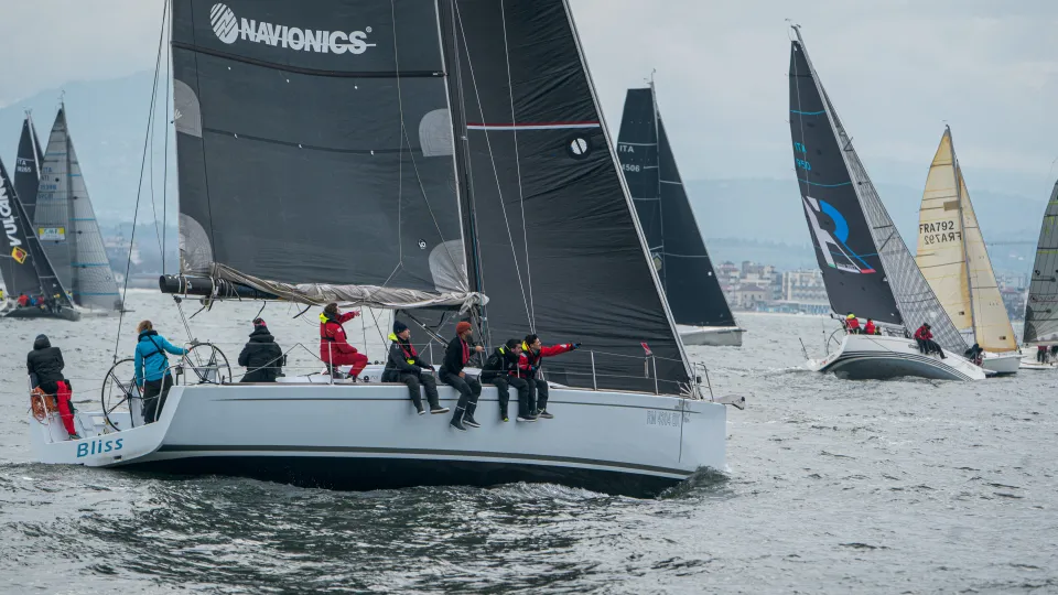 Un momento della seconda giornata del Campionato Invernale