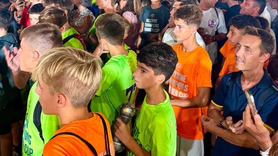 Un momento della serata finale