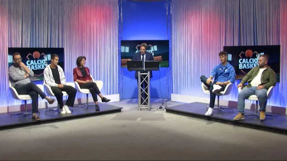 Un momento della terza parte di trasmissione