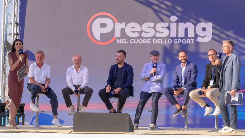 Un momento della trasmissione 