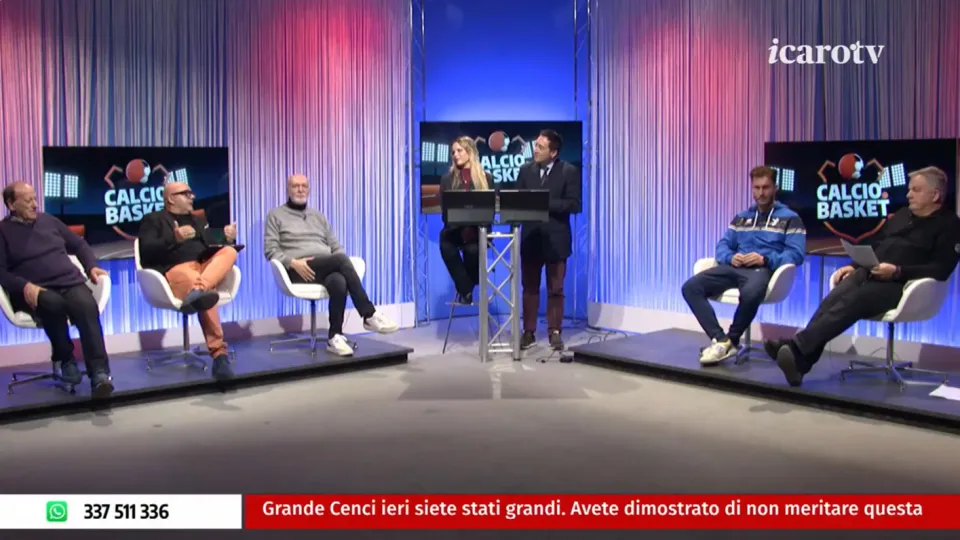 Un momento della trasmissione