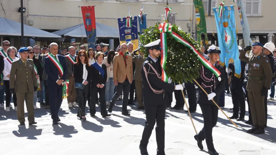 Un momento delle celebrazioni
