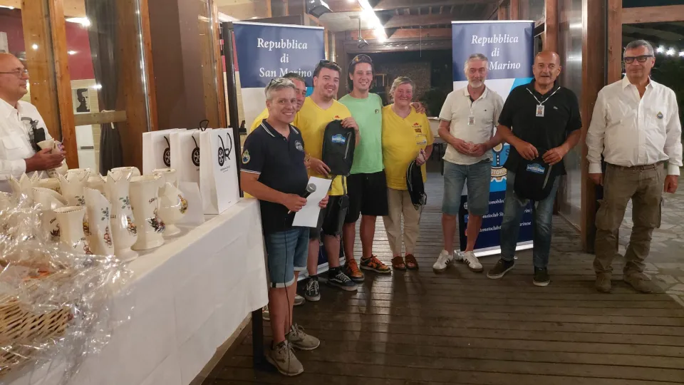 Un momento delle premiazioni