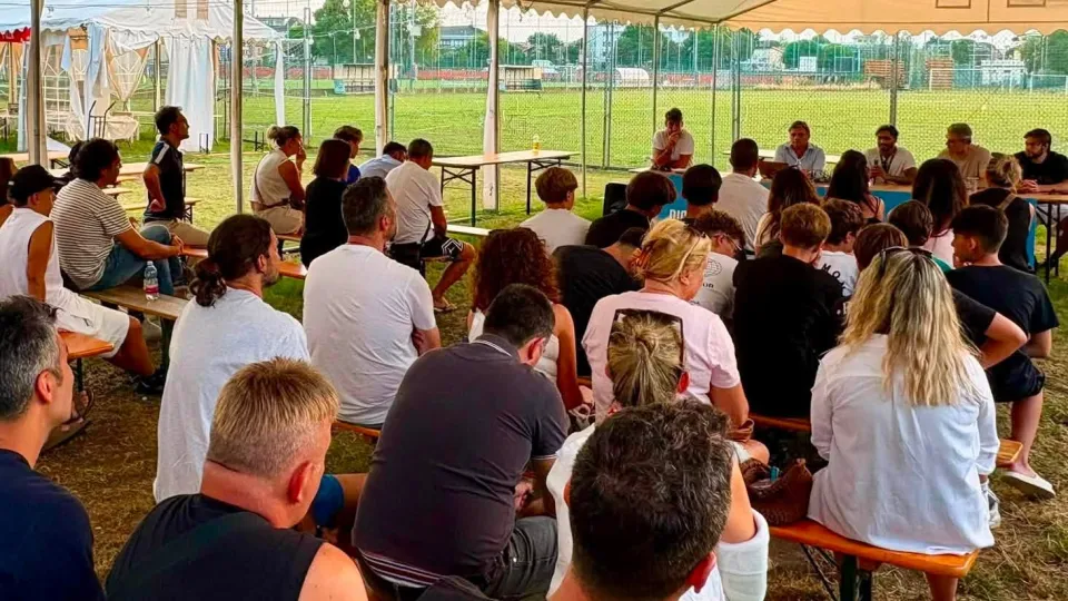 Un momento dell'incontro