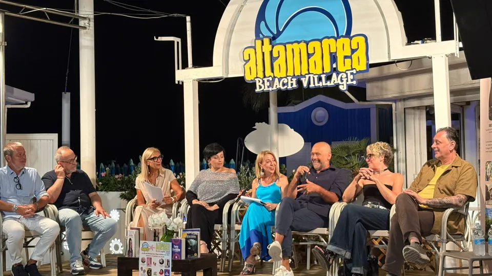 Un momento di Altamarea Book Festival