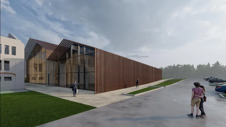 un rendering