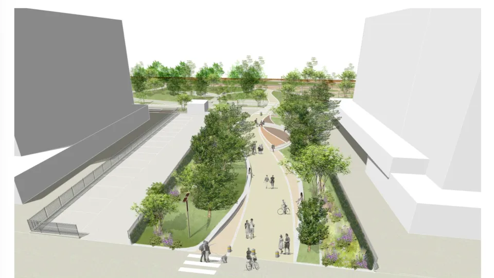 un rendering