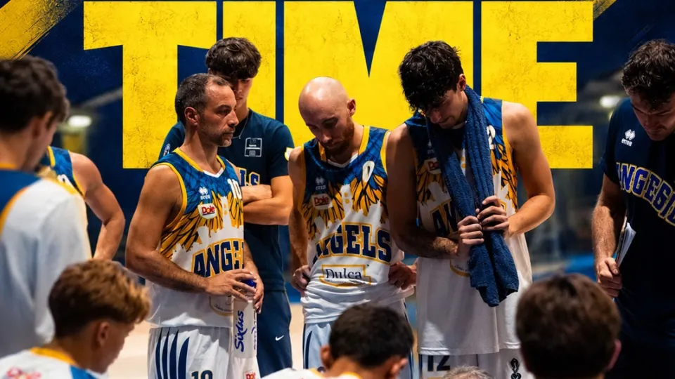 Un time out degli Angels Santarcangelo