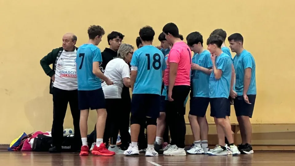 Un time out della squadra riminese