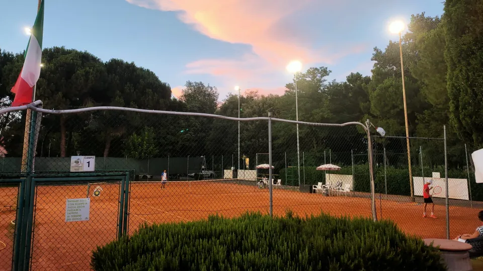 Una bella immagine del Circolo Tennis Venustas