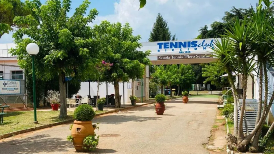 Una bella immagine del Tennis Club Riccione