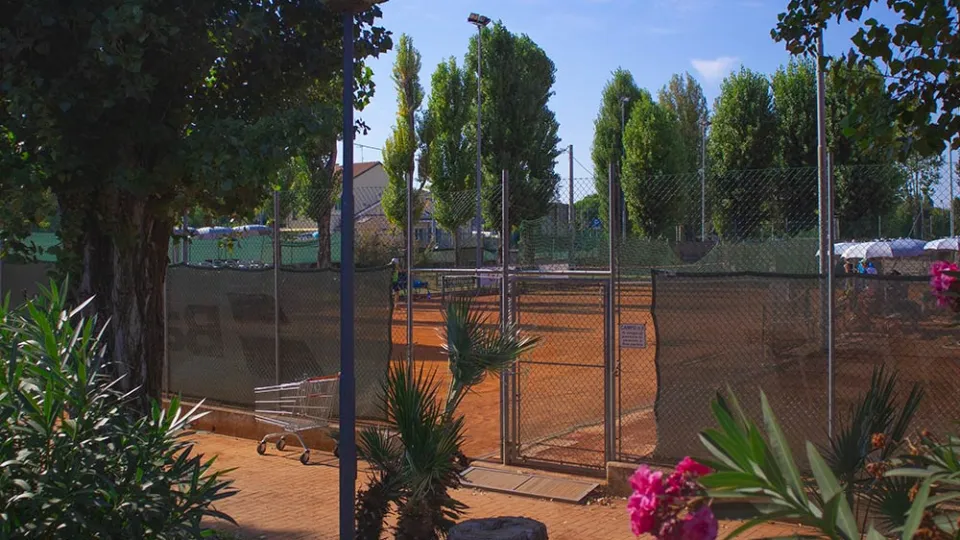 Una bella immagine del Tennis Club Viserba