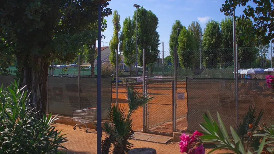 Una bella immagine del Tennis Club Viserba