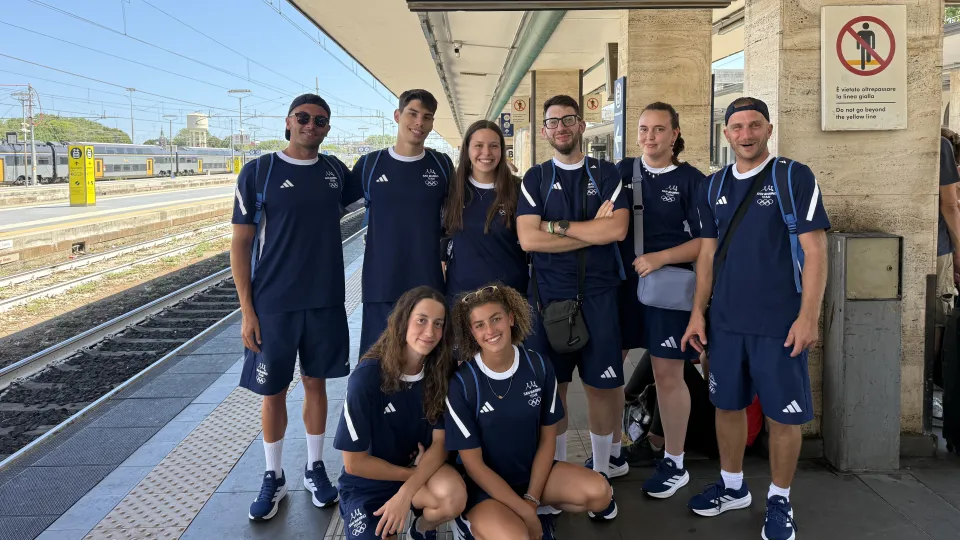 Una parte del Team San Marino