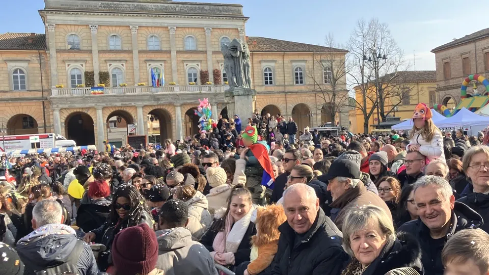 un'edizione del Carnevale di Santarcangelo