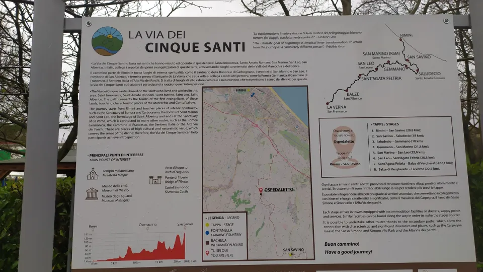 via dei cinque santi