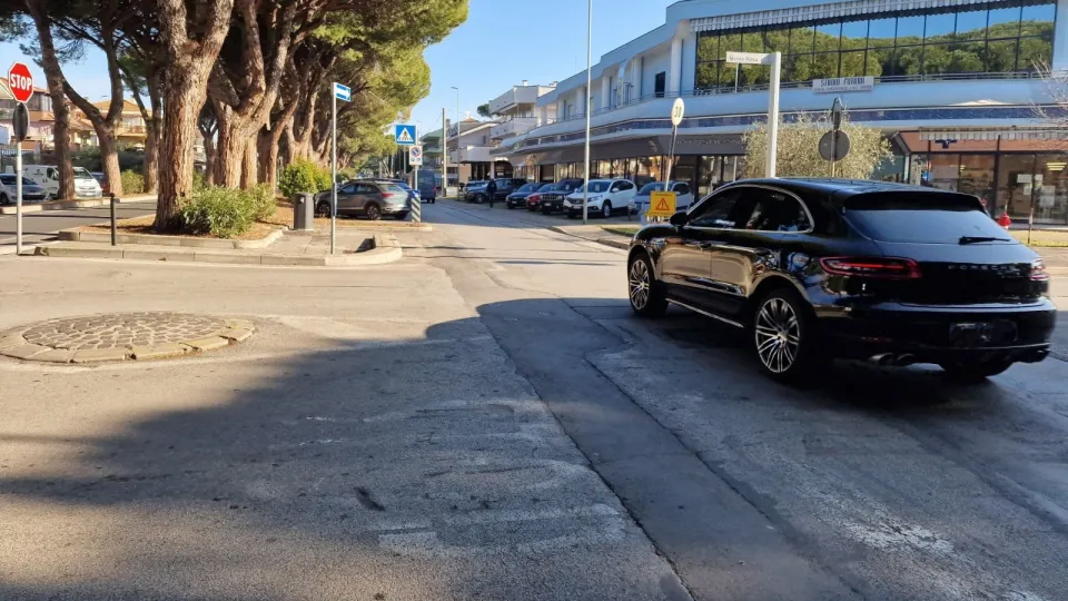 viale Emilia a Riccione