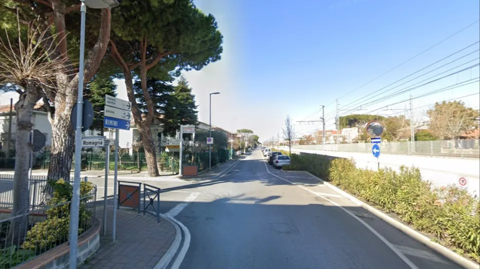 viale Rimini angolo viale Romagna