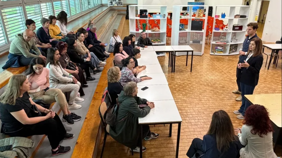 Visita delegazione bulgara alla scuola Bertola