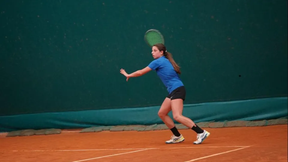 Vittoria Muratori in azione