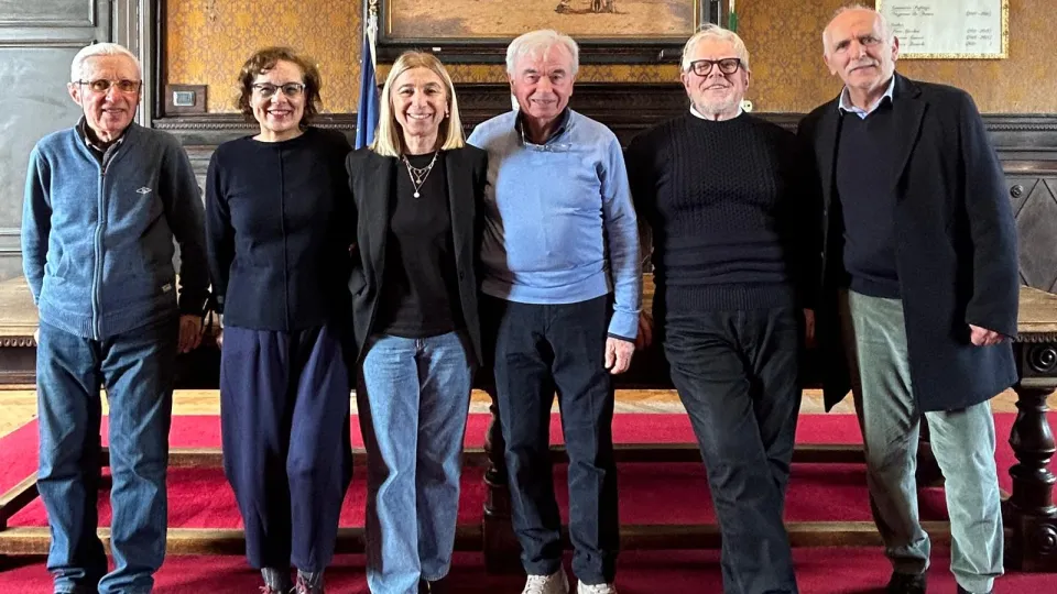 volontari ricevuti in sala Giunta