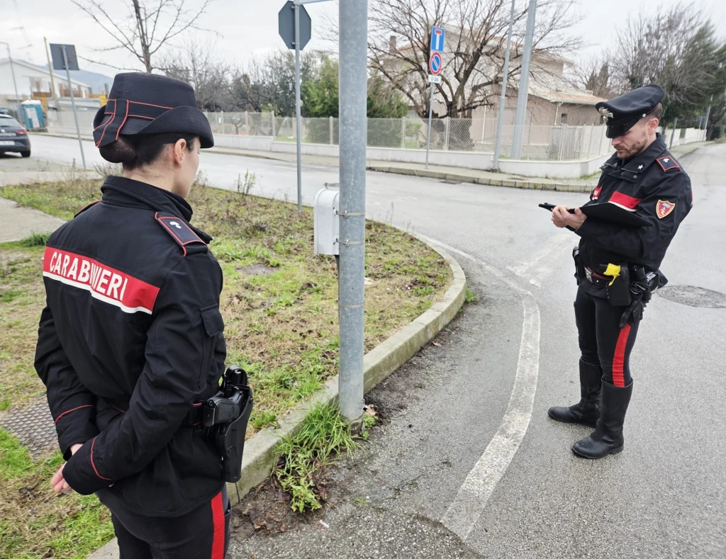 Incidente mortale a Villa Verucchio, i rilievi dei carabinieri (Adriapress)