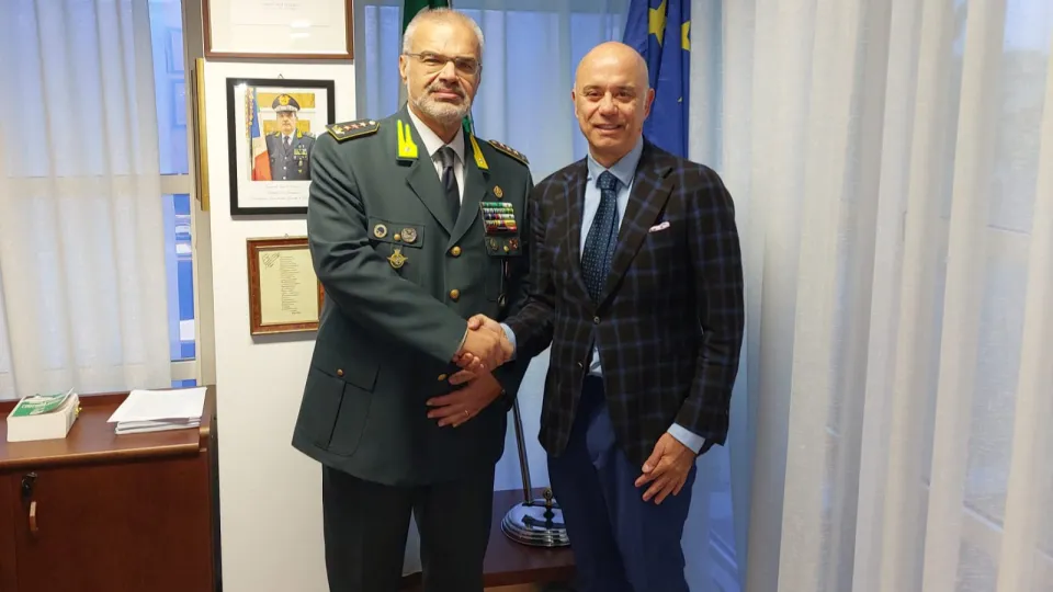 Zanzini e il colonnello Poggi