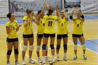 Volley B2 donne. Calenzano Volley-Scozzoli Cervia Volley 3-0